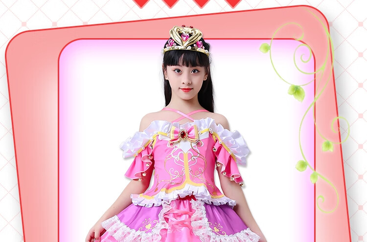 儿童叶罗丽公主裙时间公主裙时希茉莉长裙莫莎光莹裙子时间公主头饰