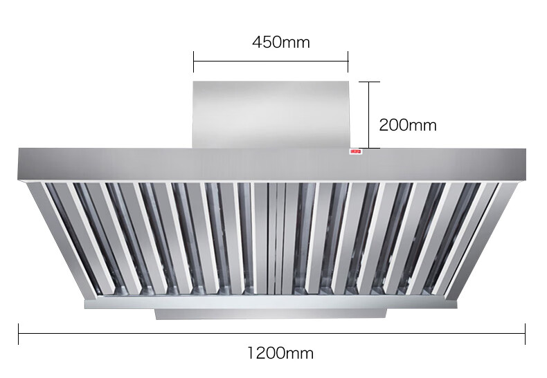 商用油烟机酒店饭店油烟罩管道离心抽风机烧烤油烟净化器一体机巨阔