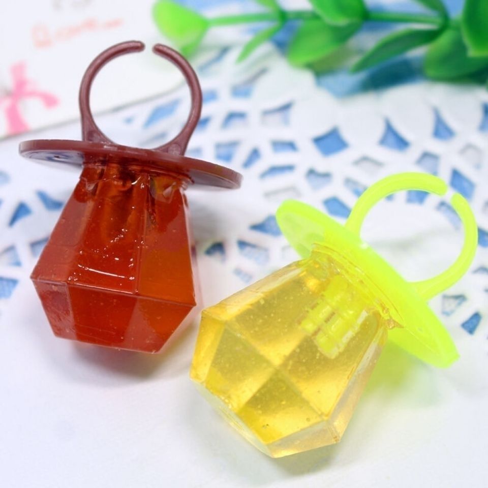 赣香婆 钻石糖戒指糖意糖果水果味糖果奶嘴糖怀旧零食生日礼物糖果