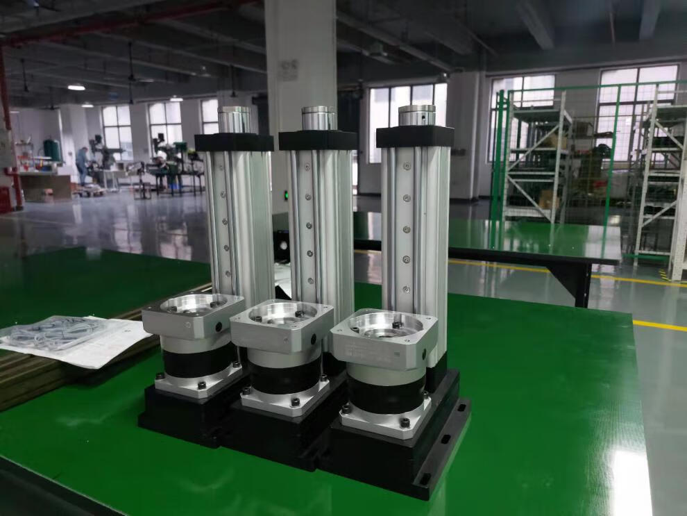 伺服电动缸直连折返强度高速精度步进plc50t重载大推力电动缸非标定制