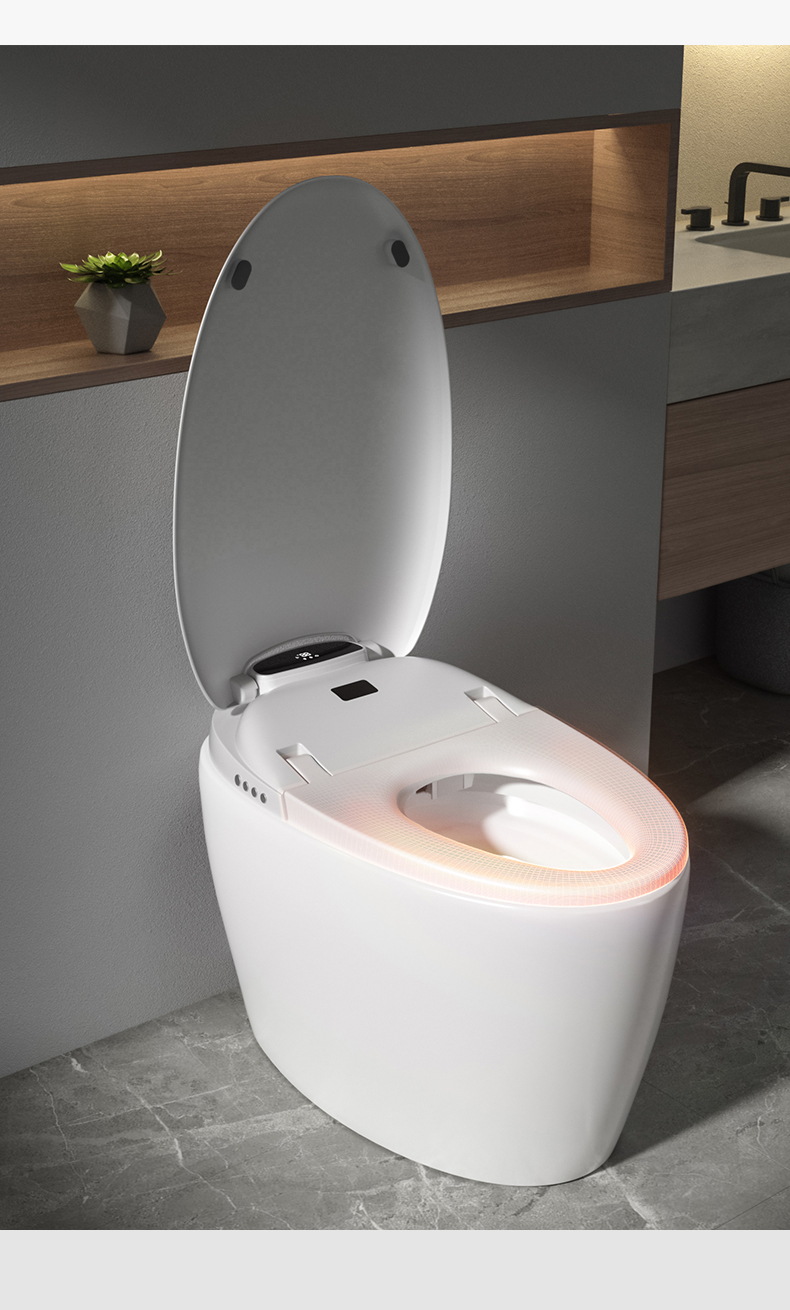 浪鲸ssww智能马桶一体式即热烘干多功能全自动冲水智能马桶家用座便器