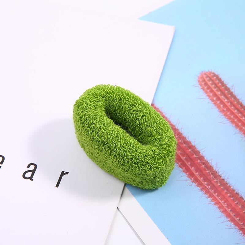 brangby大号毛巾圈盘头发发圈扎头发橡皮筋加粗发圈毛线圈发绳头绳