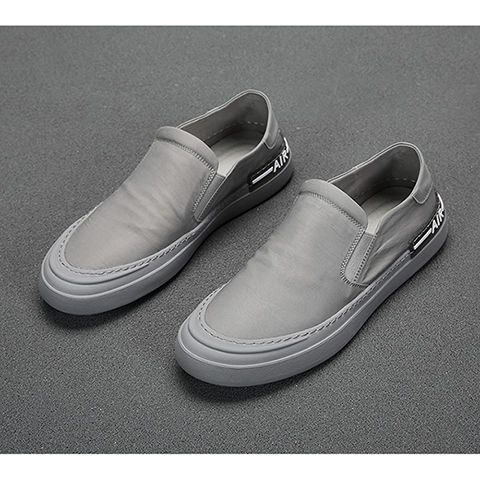 卡帝乐鳄鱼轻奢高档布鞋男男鞋夏季新款冰丝帆布鞋男透气软底驾车鞋老