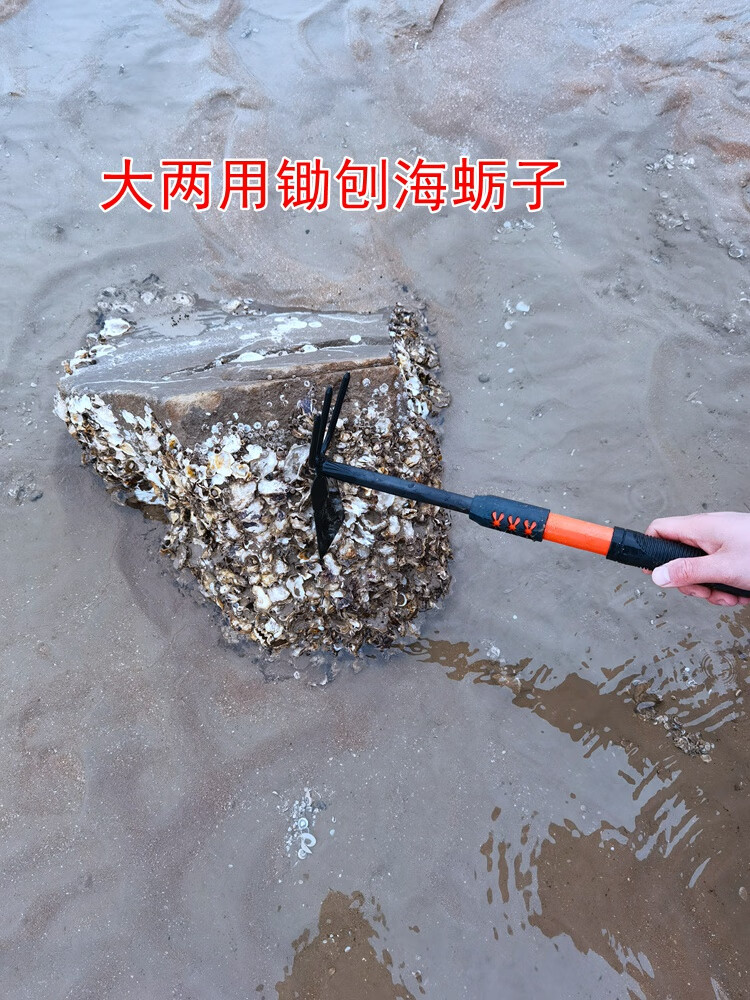 赶海工具套装海边挖蛤蜊装备抽虾器沙滩拾海蛎子蛏铲耙子螃蟹 小耙子