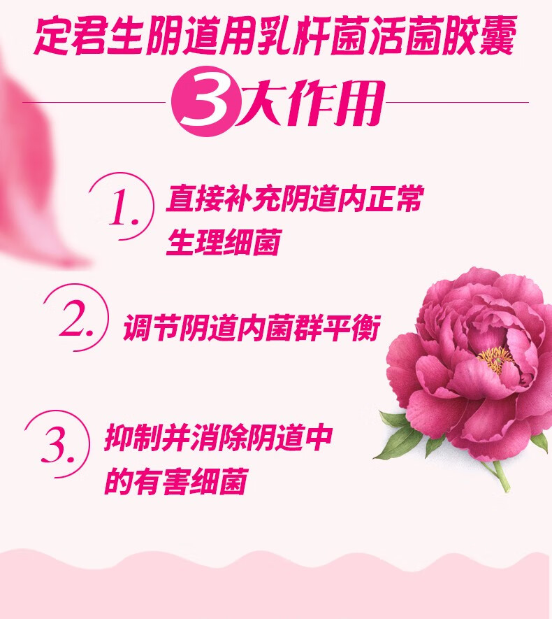定君生 阴道用乳杆菌活菌胶囊 0.