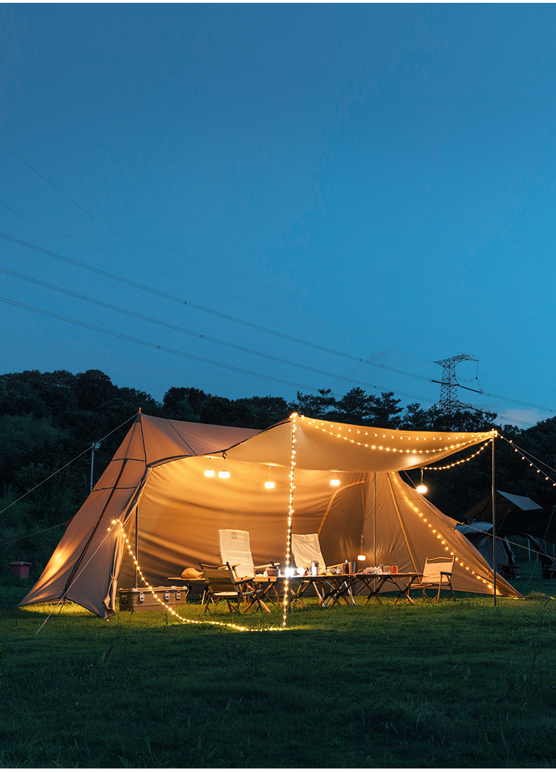 牧高低笛天幕帐篷同款帐篷户外天幕帐篷超大型a塔露营野营加厚防雨