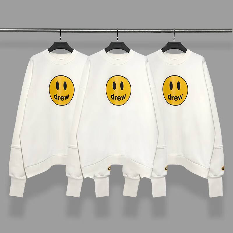 衬昔(chenxi) drew笑脸贾斯汀比伯ins男女情侣同款fog宽松高街休闲