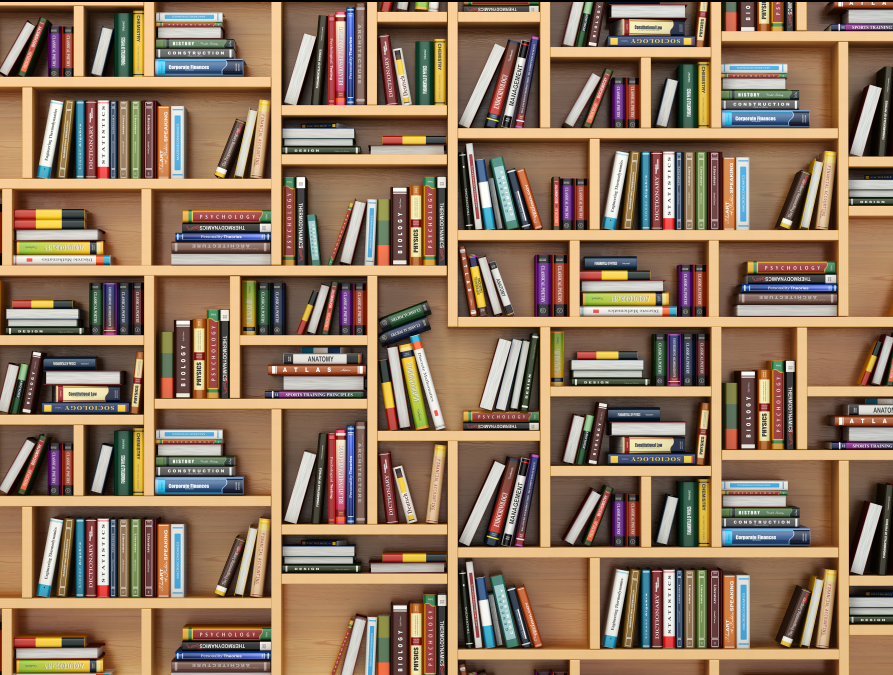 直播间背景墙直播背景布主播视频3d立体书房网红室内简约拍照背景墙