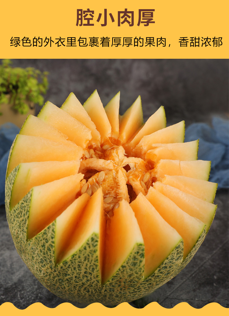 哈密瓜海南西州蜜瓜晓蜜25号顺丰新鲜水果当季原产地发货疆香甜瓜顺丰