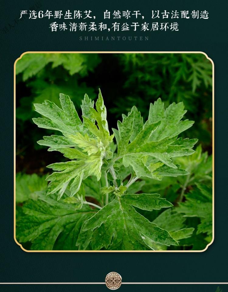 锦雀鸟2022款艾草蚊香驱蚊香薰檀香熏香家用室内房间卧室厕所用卫生间