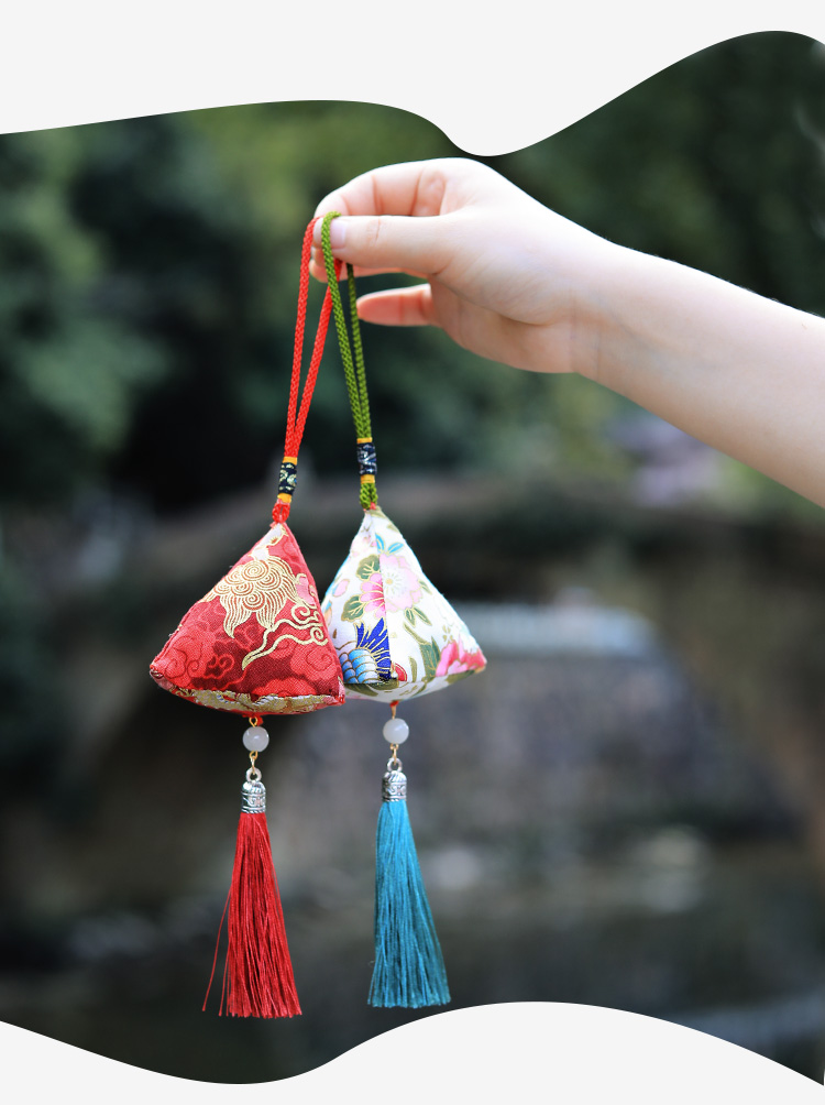 端午节挂件创意端午节树脂粽子挂件车载挂饰端午商场活动装饰小礼物