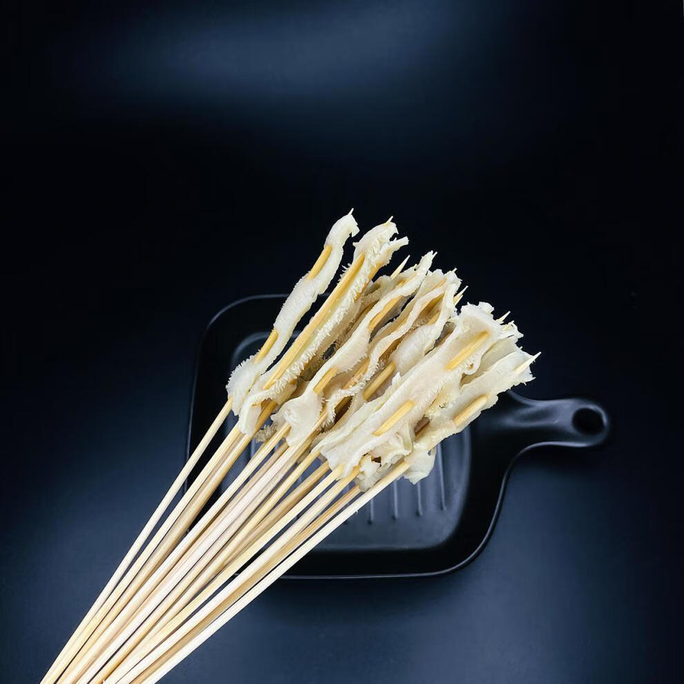 新鲜牛肚小串100串铁板烧烤火锅食材网红冷锅涮清真毛肚串顺丰批发100