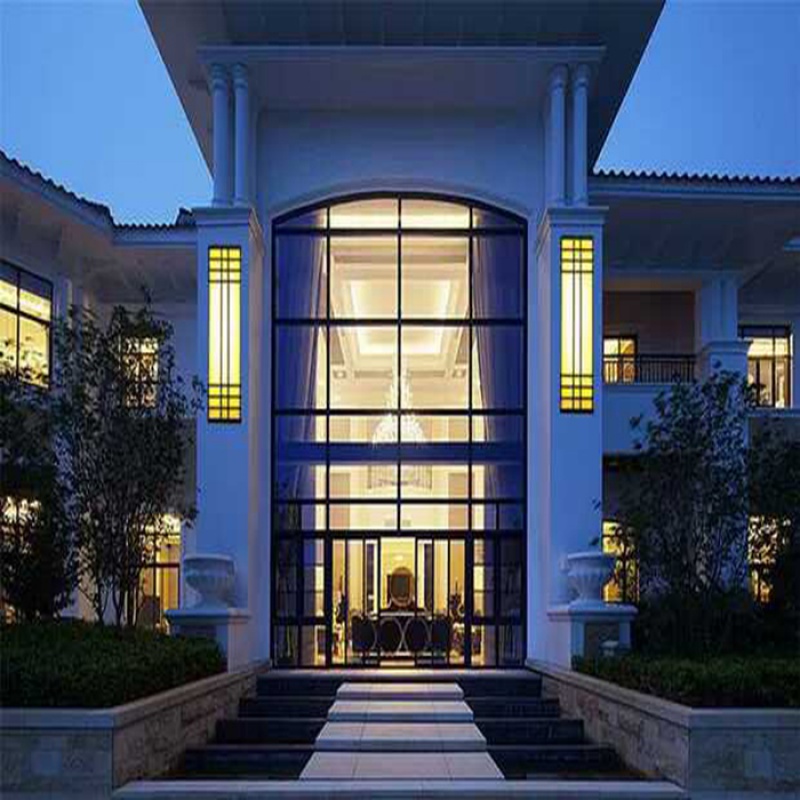 别墅大门庭院壁灯外墙 新中式户外云石壁灯外墙大门口别墅灯庭院灯