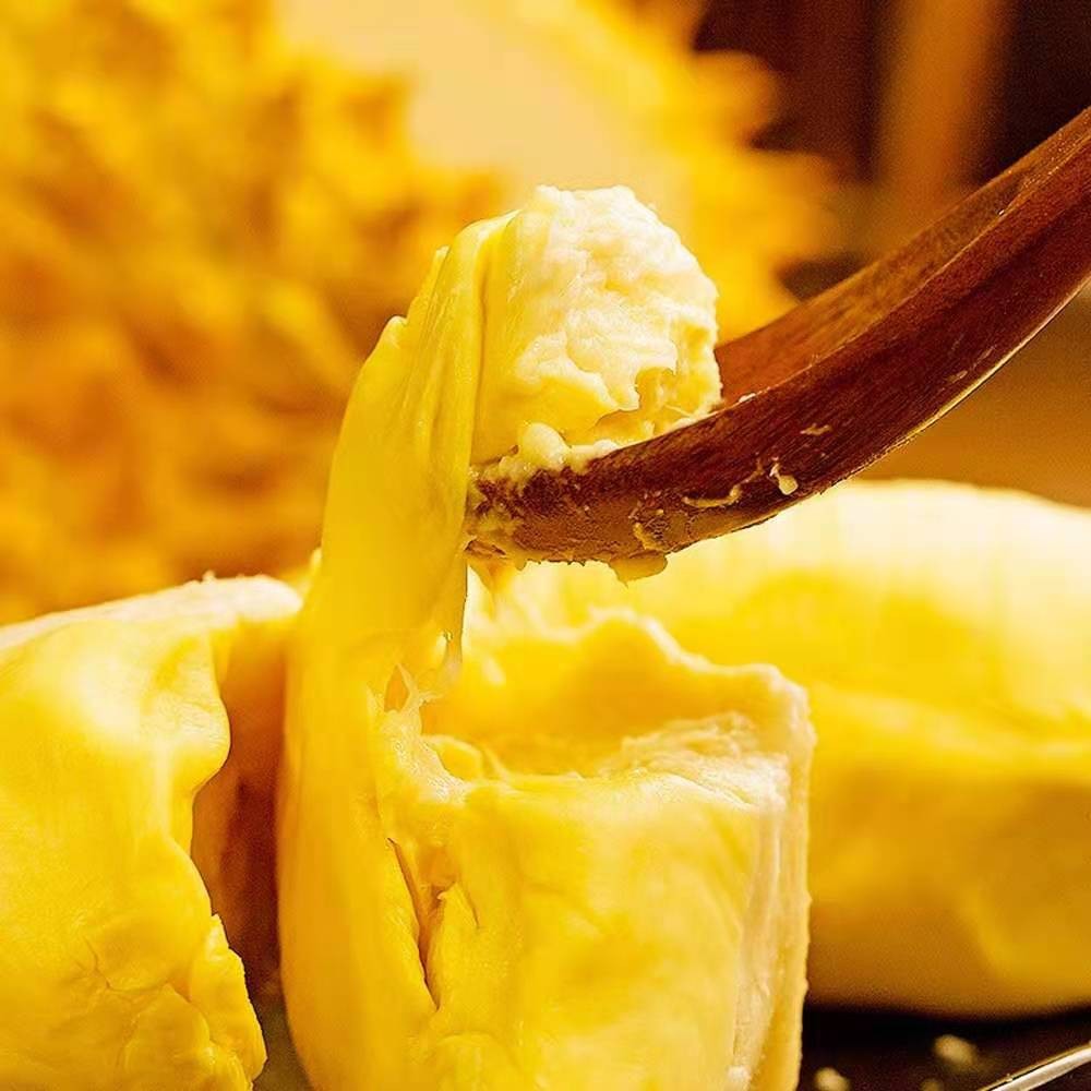 佳沃泰国金枕头冷冻榴莲肉300g1盒装