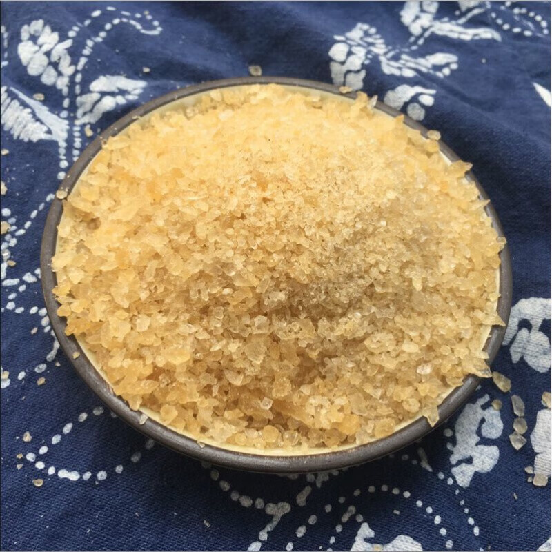 广西黄冰糖碎15斤多晶小块黄冰糖碎厨房调味甜品易容冰糖粉食糖500g