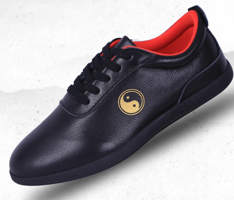 春秋冬季太极鞋男女新款牛筋底武术练功鞋防滑软底太极表演运动鞋