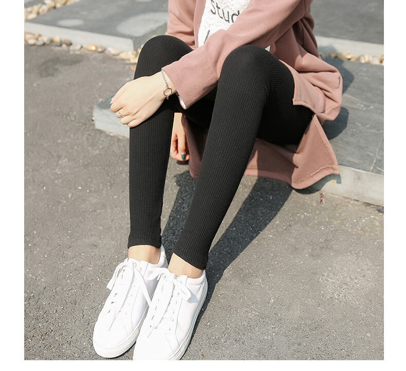 迷你图图秋裤女学生单件衬裤纯棉质紧身款内穿女士保暖打底裤少女生线