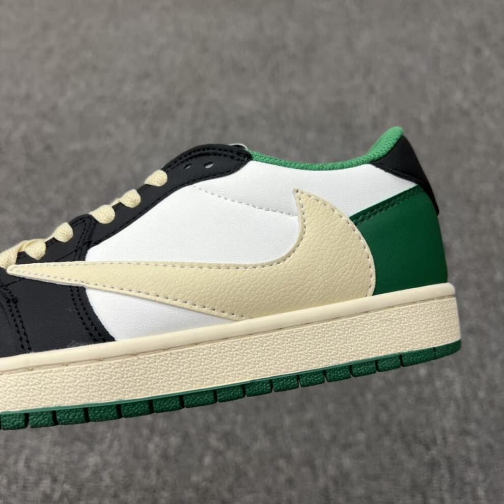 hktw【旗舰店同款】新款aj闪电藤原倒钩白蓝低帮板鞋男女同款三方联动