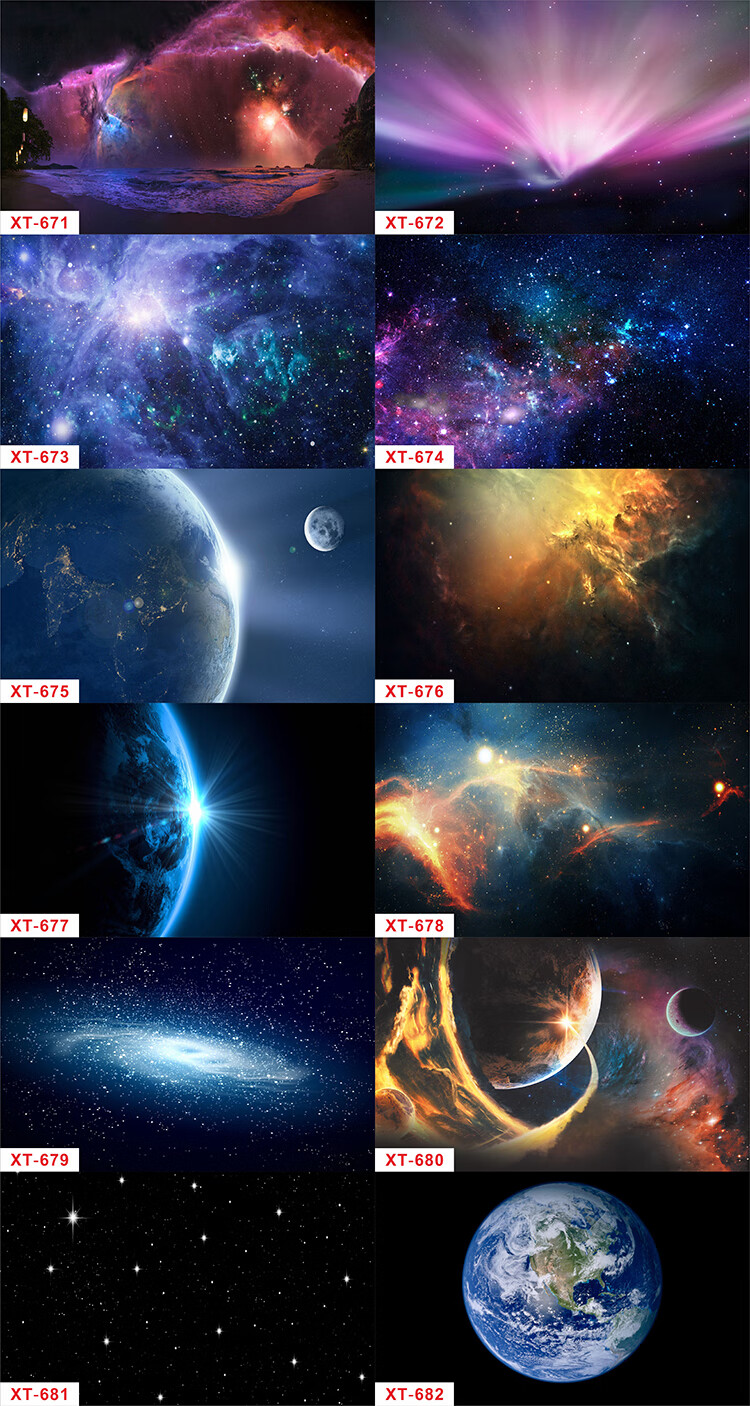 鱼缸背景纸3d立体高清孙悟空贴纸星空图单面5d遮光黑色后自粘定制 200