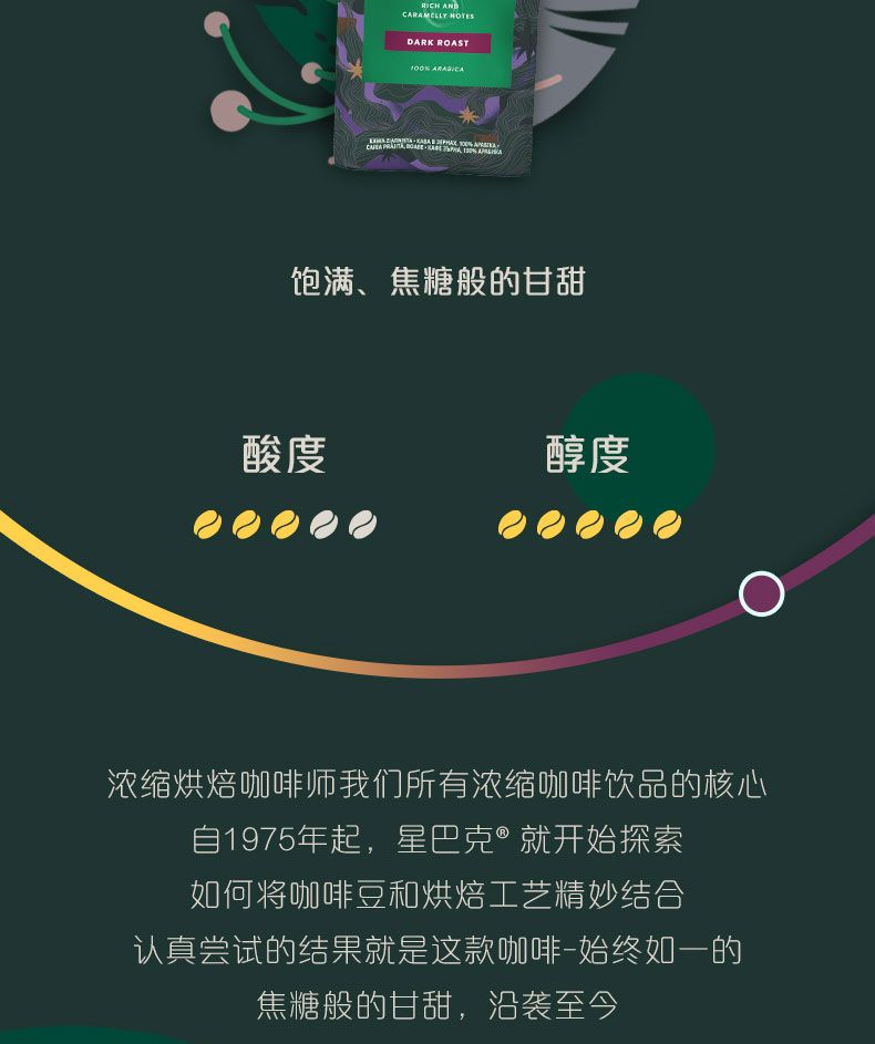 星巴克家享咖啡进口黑咖啡经典pikeplace浓缩烘焙冰美式冷萃节日限定