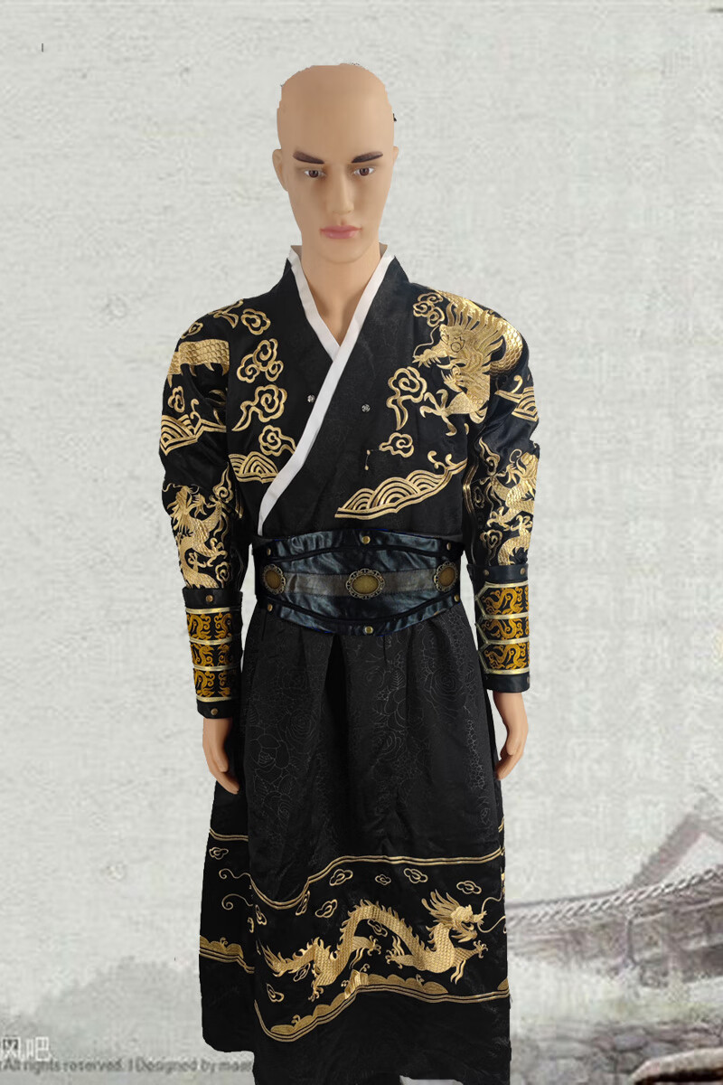 古装男明朝太监总管公公宦官西厂张公公演出服装东厂戏服 蓝衣服 披风