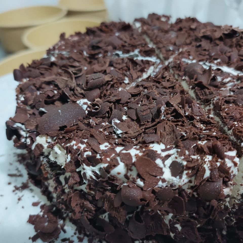 【抖音同款】巧克力黑森林蛋糕 6英寸 黑森林甜品生日蛋糕零食下午茶