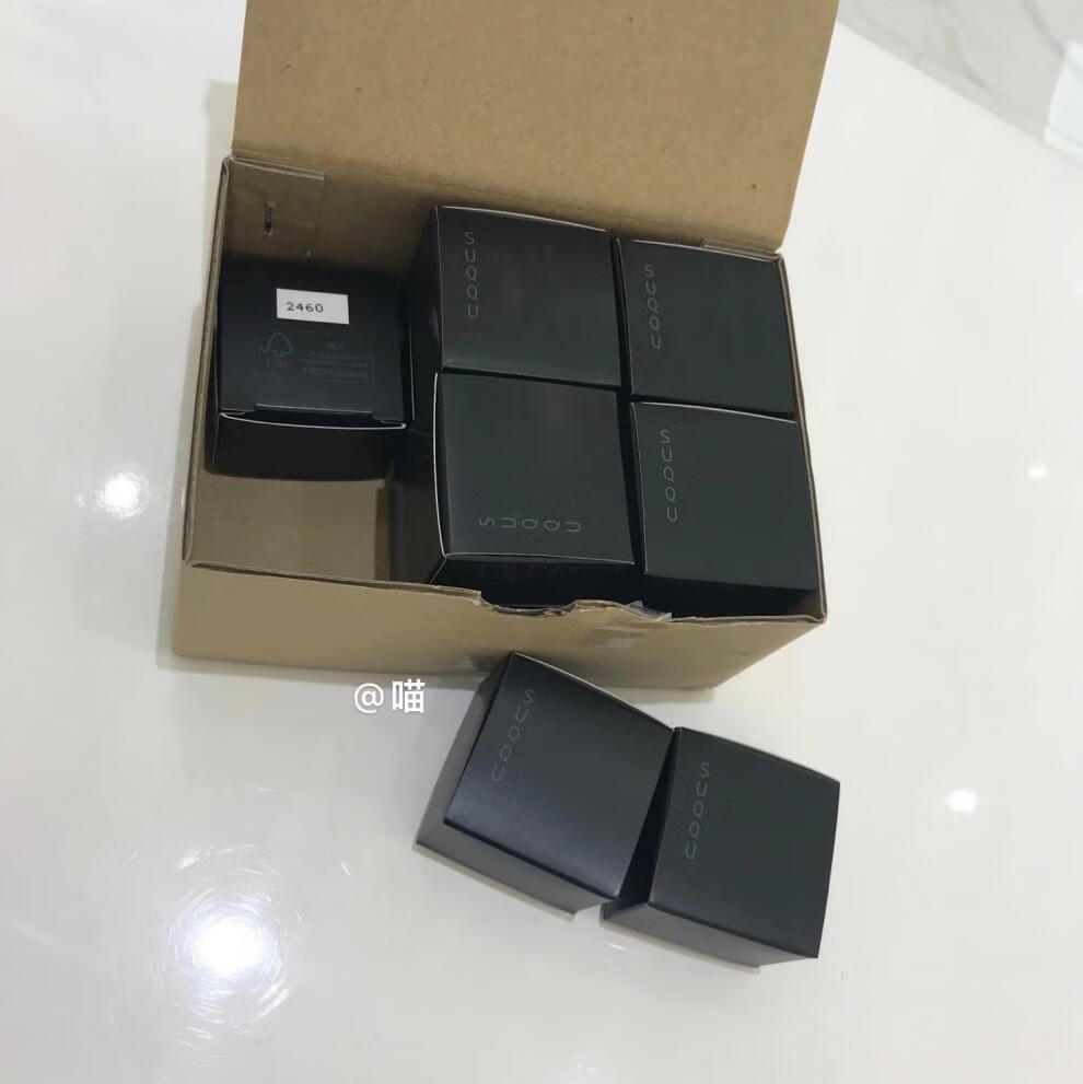 suqqu新版黑瓶记忆粉霜奶油肌粉底霜4g中小样110 120 105 色号请自行