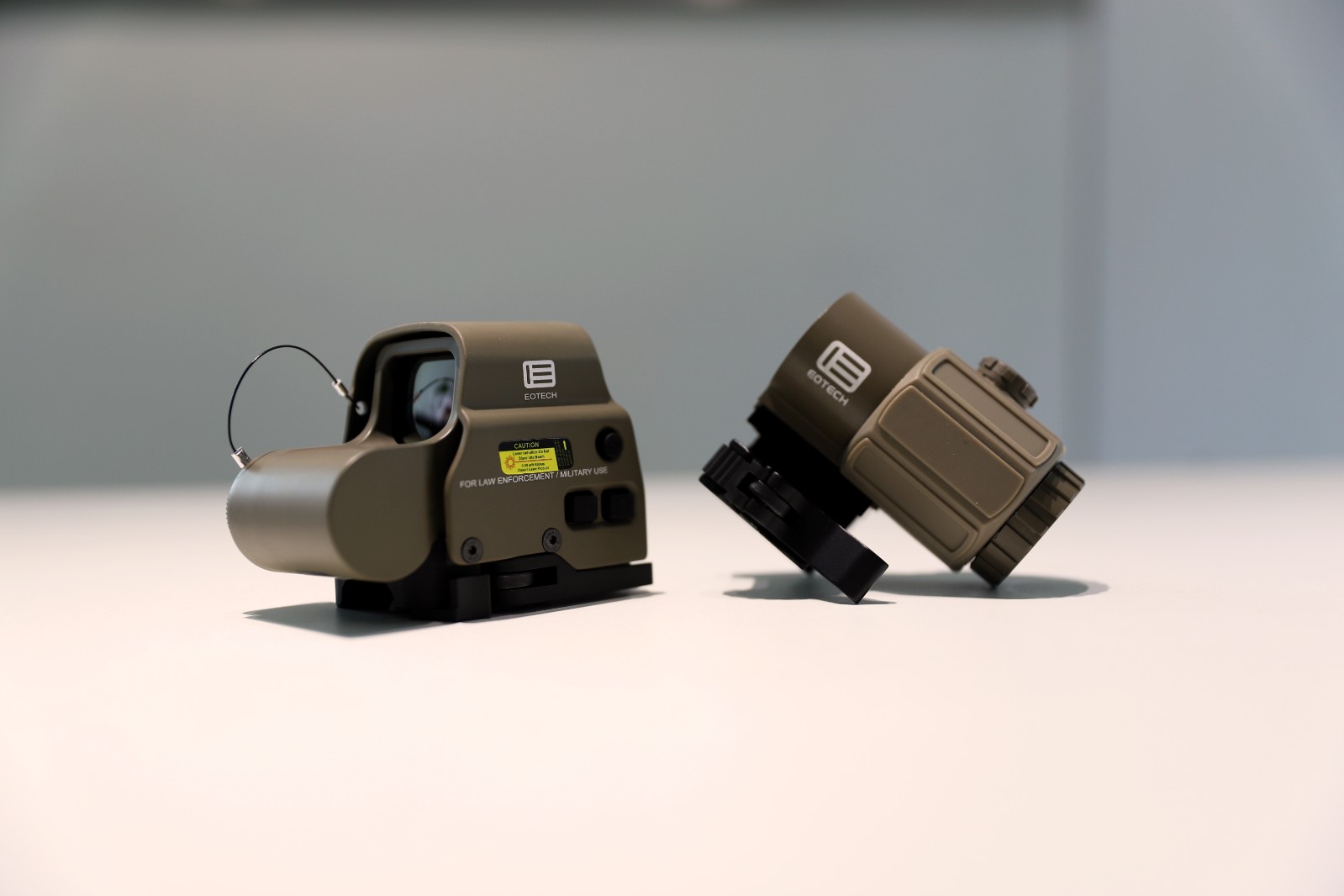 沼泽鹿沙色558全息g43增倍镜组合十字侧翻快拆全息红点组合瞄准器全息