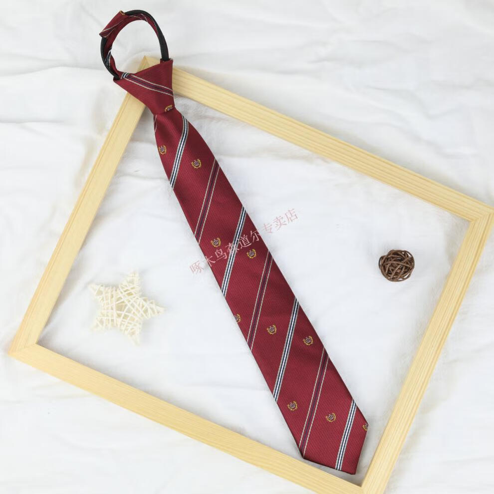 日系学院风jk领结女领花格子制服校服蝴蝶结女生衬衫小领带学士服