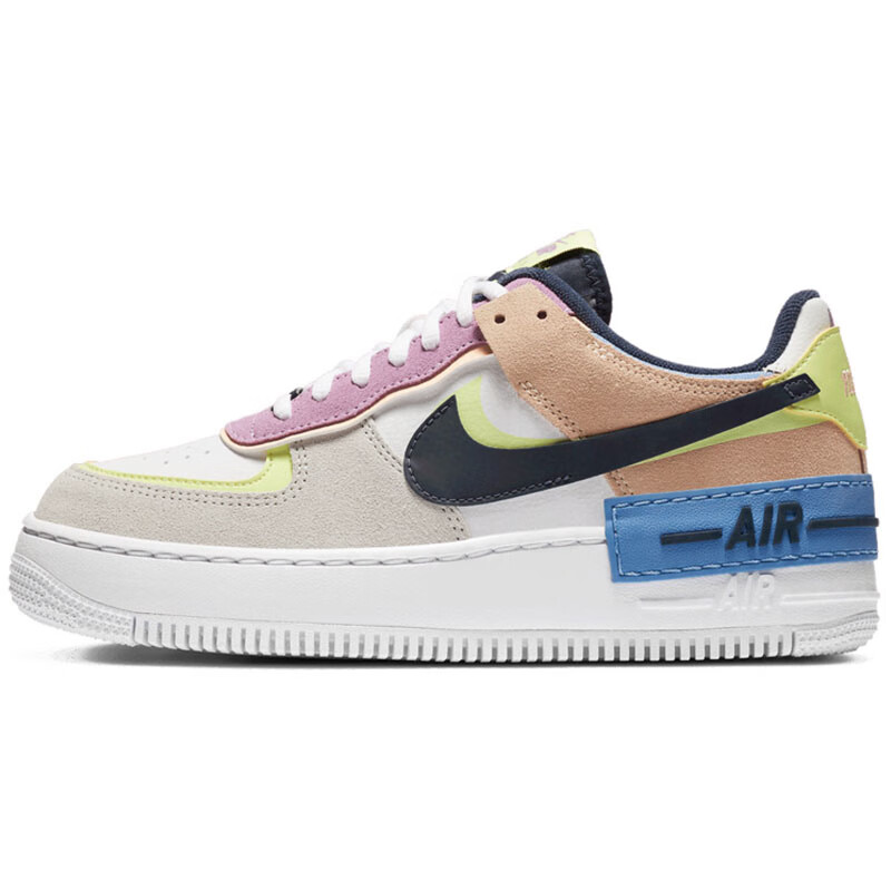 纯原高品质air for1 af1 shadow马卡龙双钩空军一号休闲鞋男女cu8591