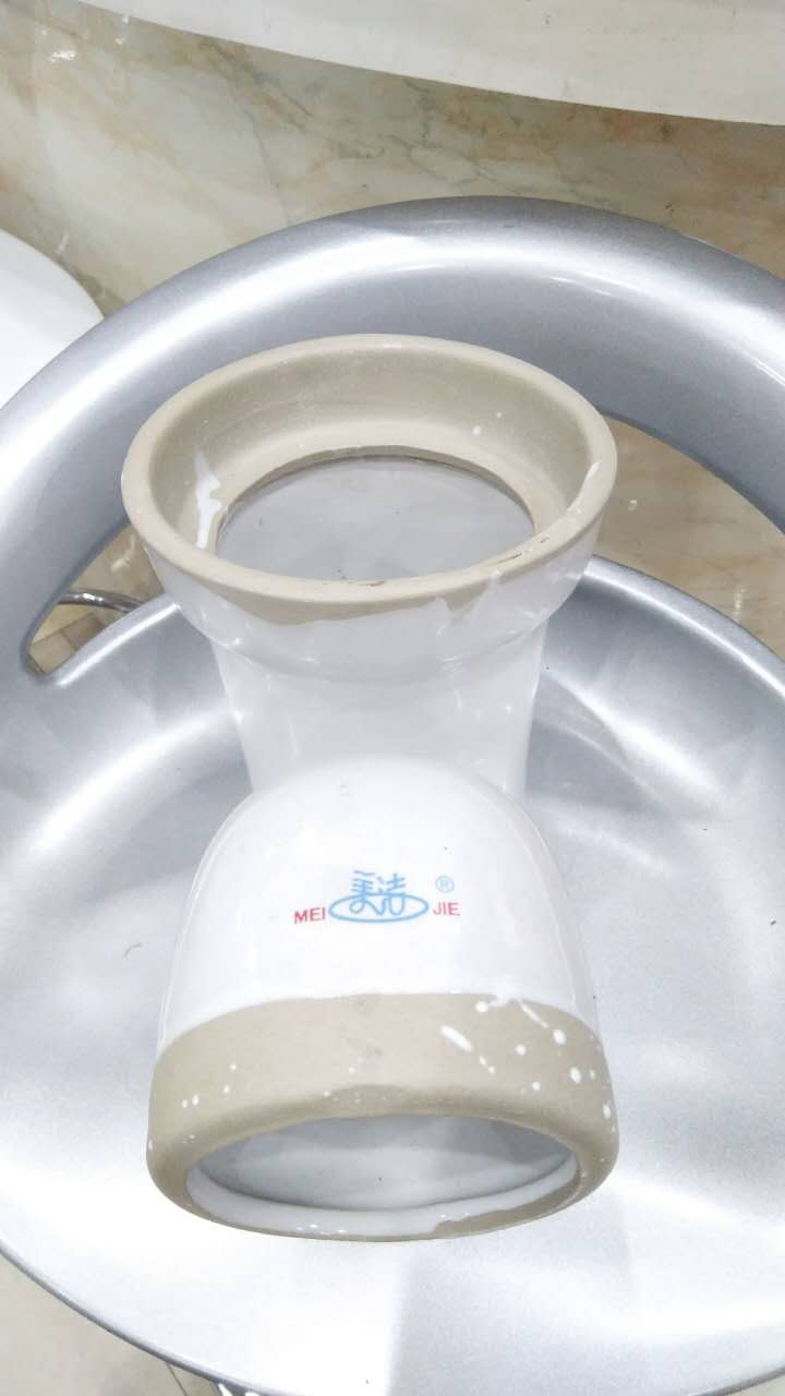 卫浴陶瓷弯头存水弯分体蹲便器防臭弯头配件下水管卫生间配件美洁美洁