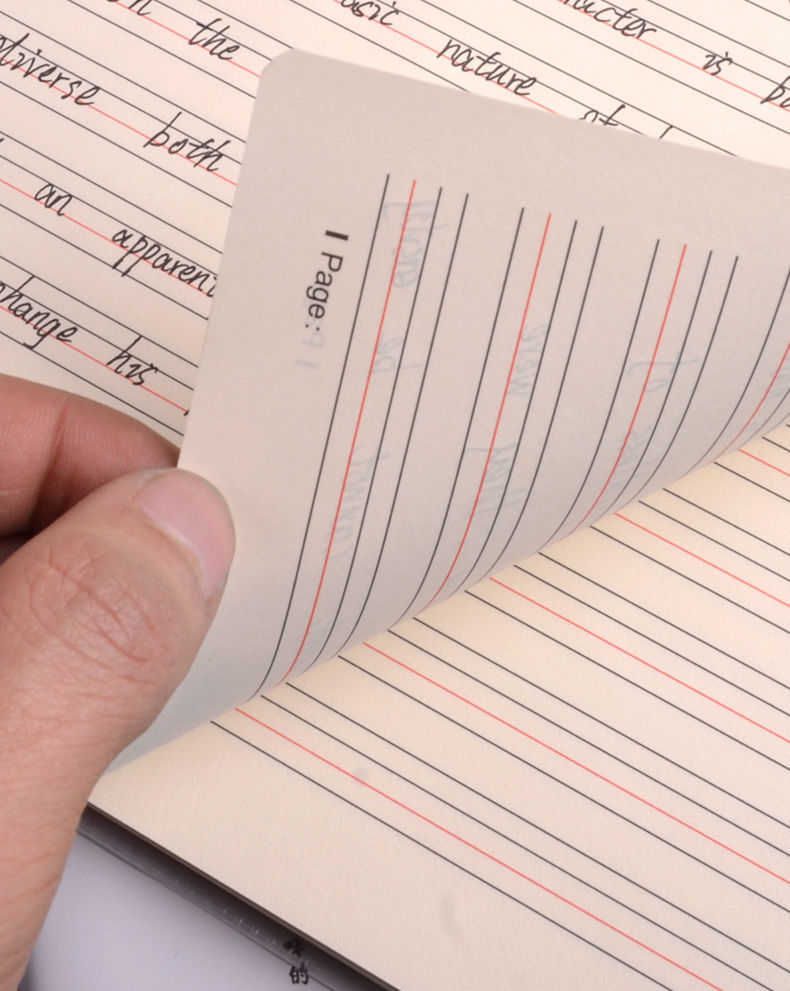 小学三年级英语笔记本练习本作业本抄写本  两本便携单词本 a4英语