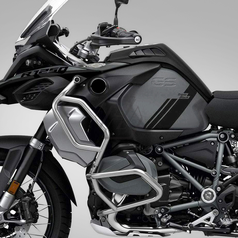 适合宝马r1200gsr1250adv40周年版本水鸟摩托车全车贴花保护贴1200三