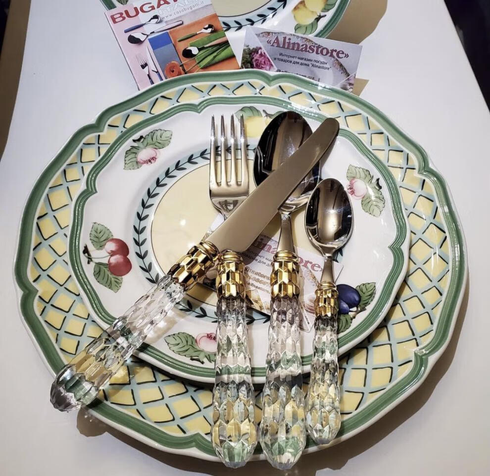 &boch法式花园系列陶瓷餐具餐盘子 经典26cm主餐盘【图片 价格 品牌