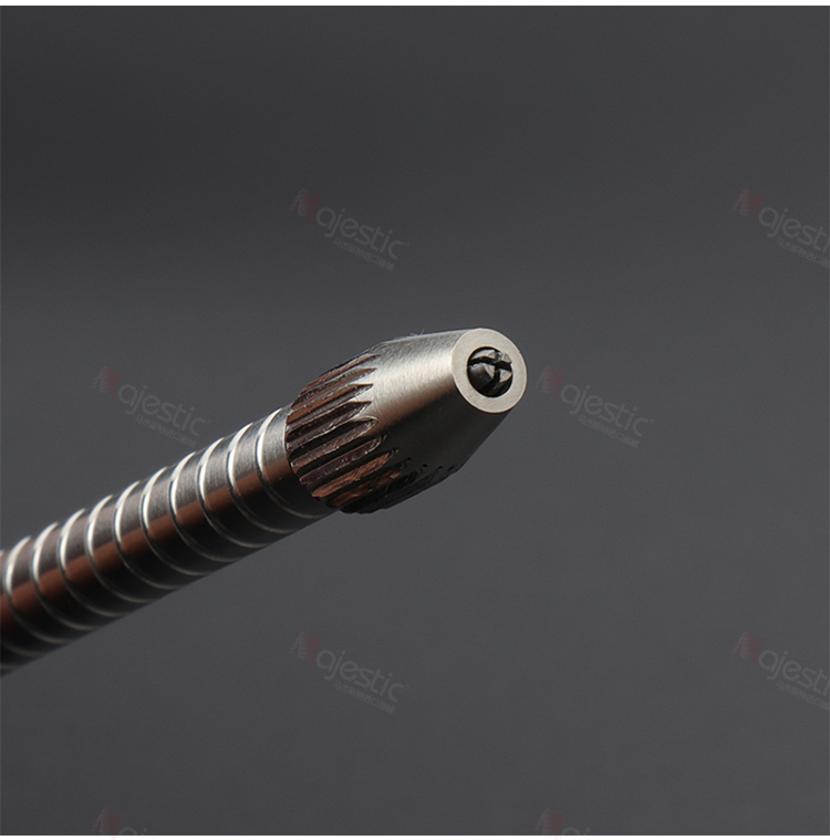 牙科工具拔髓针柄扩大针棉花洗髓光滑针柄口腔科手术夹持器械材料 拔