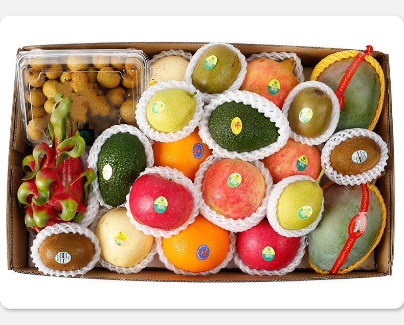 水果礼盒装新鲜年货节送礼水果混搭水果组合装高端节日送礼春节10斤装