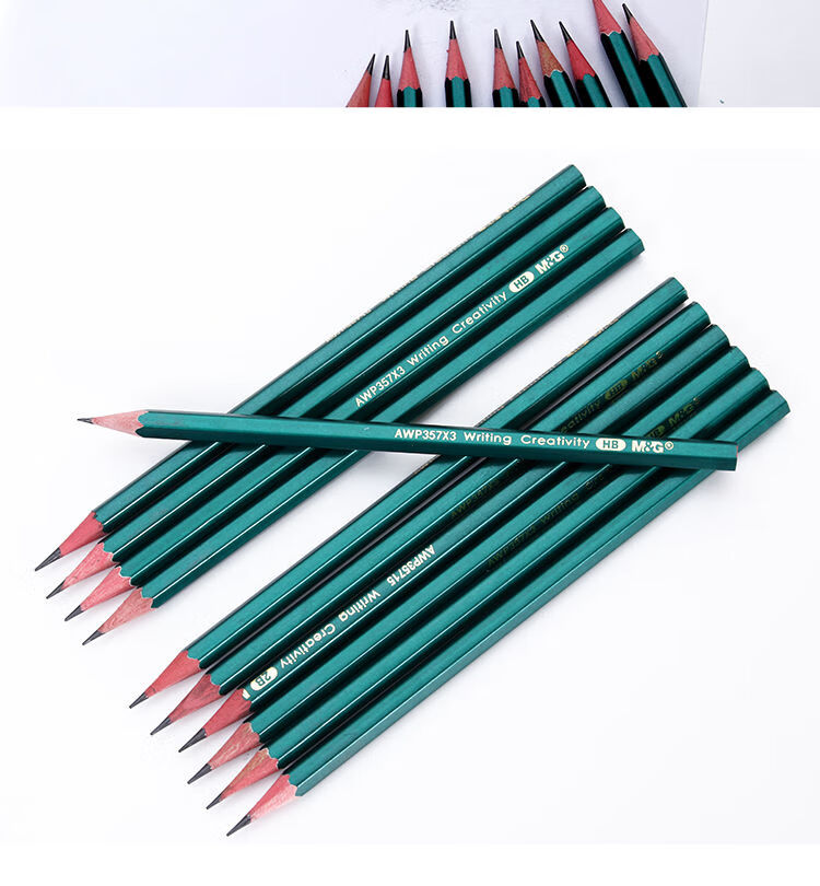 f铅笔儿童小学生幼儿园安全考试绘画书写素描hb铅笔2b铅笔君诚 铅笔