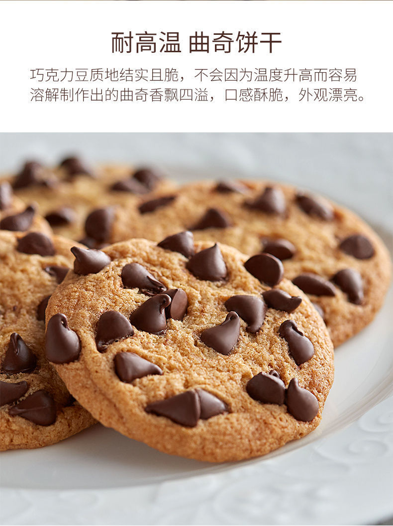 耐高温烤可可豆巧克力烘焙原料散装200g代可可脂蔓越莓干200g