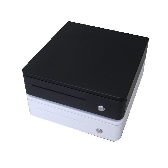 335五格三档带锁钱箱收银箱收钱柜抽屉式可独立用收款机405收银盒 大