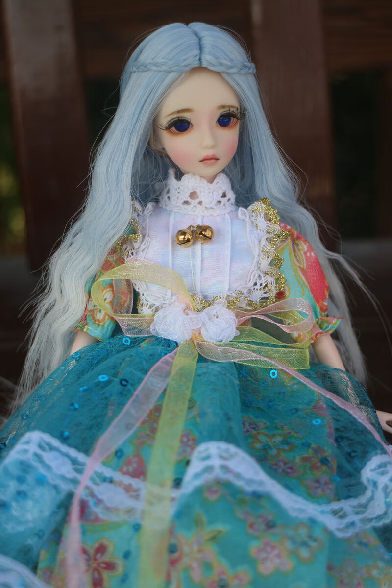 京智造芭比开眼娃娃朵精灵六分可儿画眼娃娃女孩礼物玩具关节娃娃洋