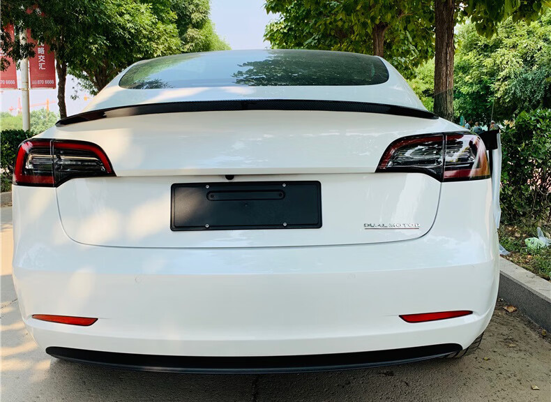 适用特斯拉model3性能标p版modely标志高性能版尾标dualmotor改装
