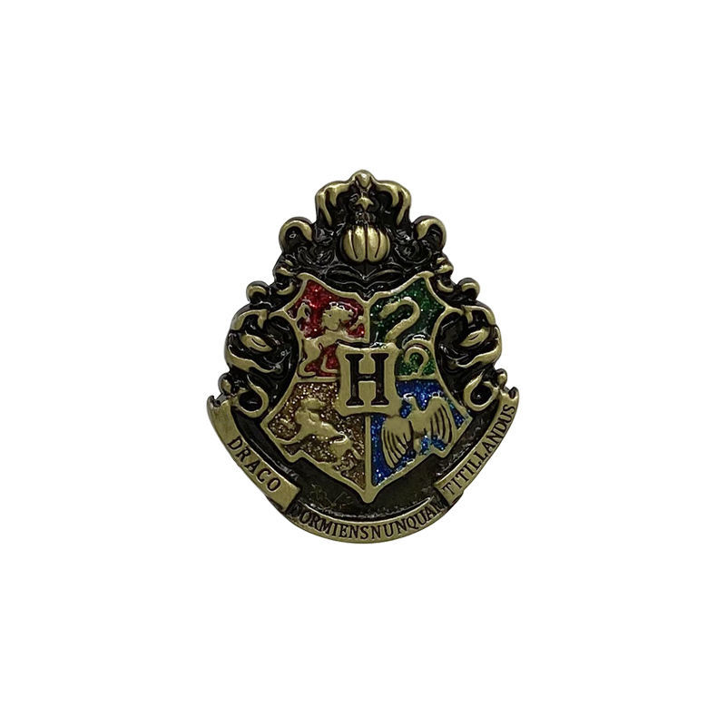 哈利波特周边徽章霍格沃茨学院校徽胸针格兰芬多胸章斯莱特林配饰