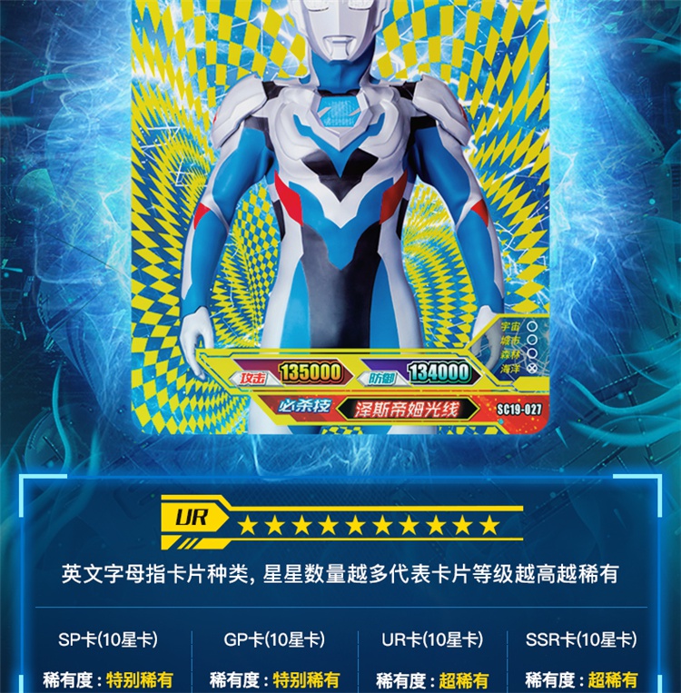 小孩子做梦都想要的奥特曼卡片六一儿童节礼物第s奥特曼gp豪华版一盒2