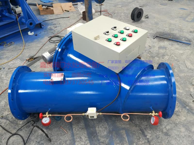 y型手摇刷式过滤器 全自动刷式刮刀自清洗管道法兰反冲洗除污器 dn40