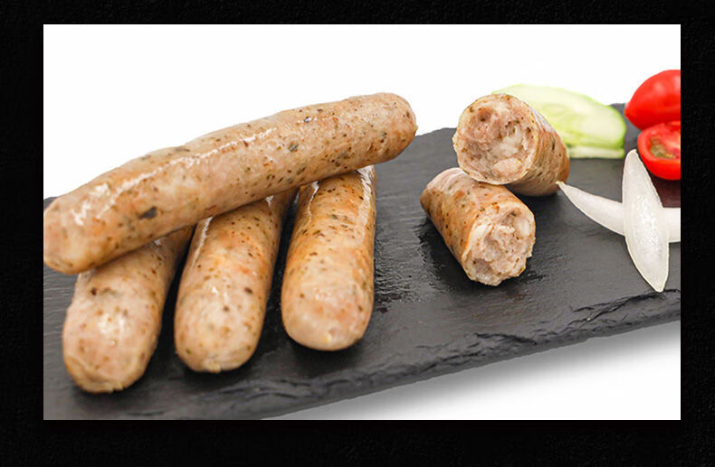 德国香肠原装进口纽伦堡风味香肠西餐酒店食材早餐纯德式肉烤肠1000g