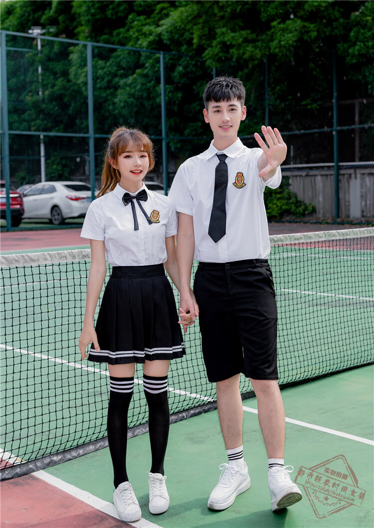 毕业照服装六年级校服套装学院风六年级中小学生合唱服毕业照服装初