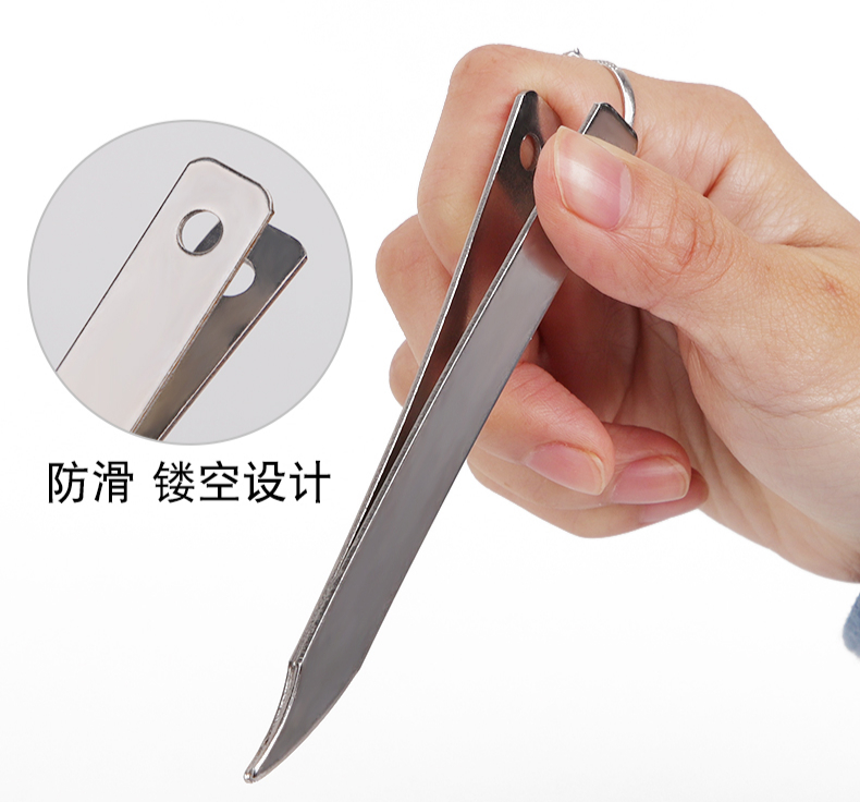 针拔子不锈钢针拔针器做鞋垫拉针器家用老式针夹子手工纳鞋底针钳三根