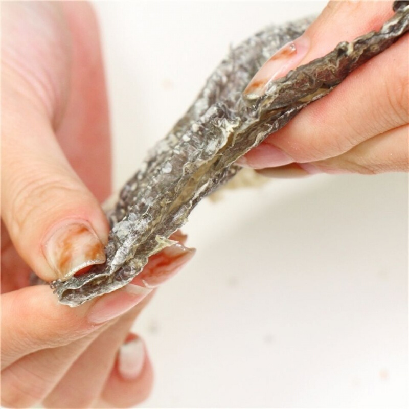 鳕鱼皮干货250g500g鱼皮鳕鱼皮散装鱼皮干干鱼皮50g油炸500克一斤装