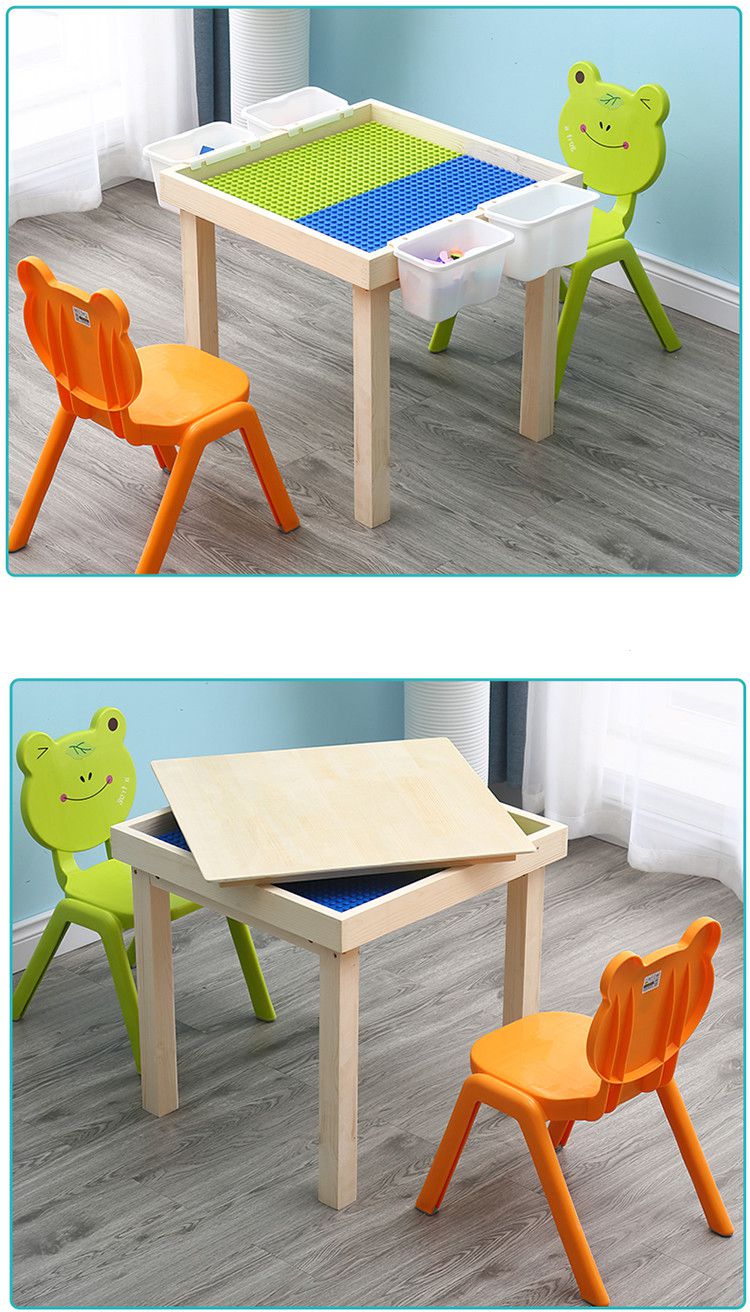 沙盘桌多功能儿童游戏桌玩沙桌太空玩具桌子早教桌积木桌565655单桌