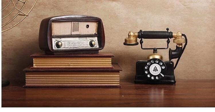 7080年代老物件7080年代老式怀旧黑白电视机老旧物件摆件橱窗装饰道具